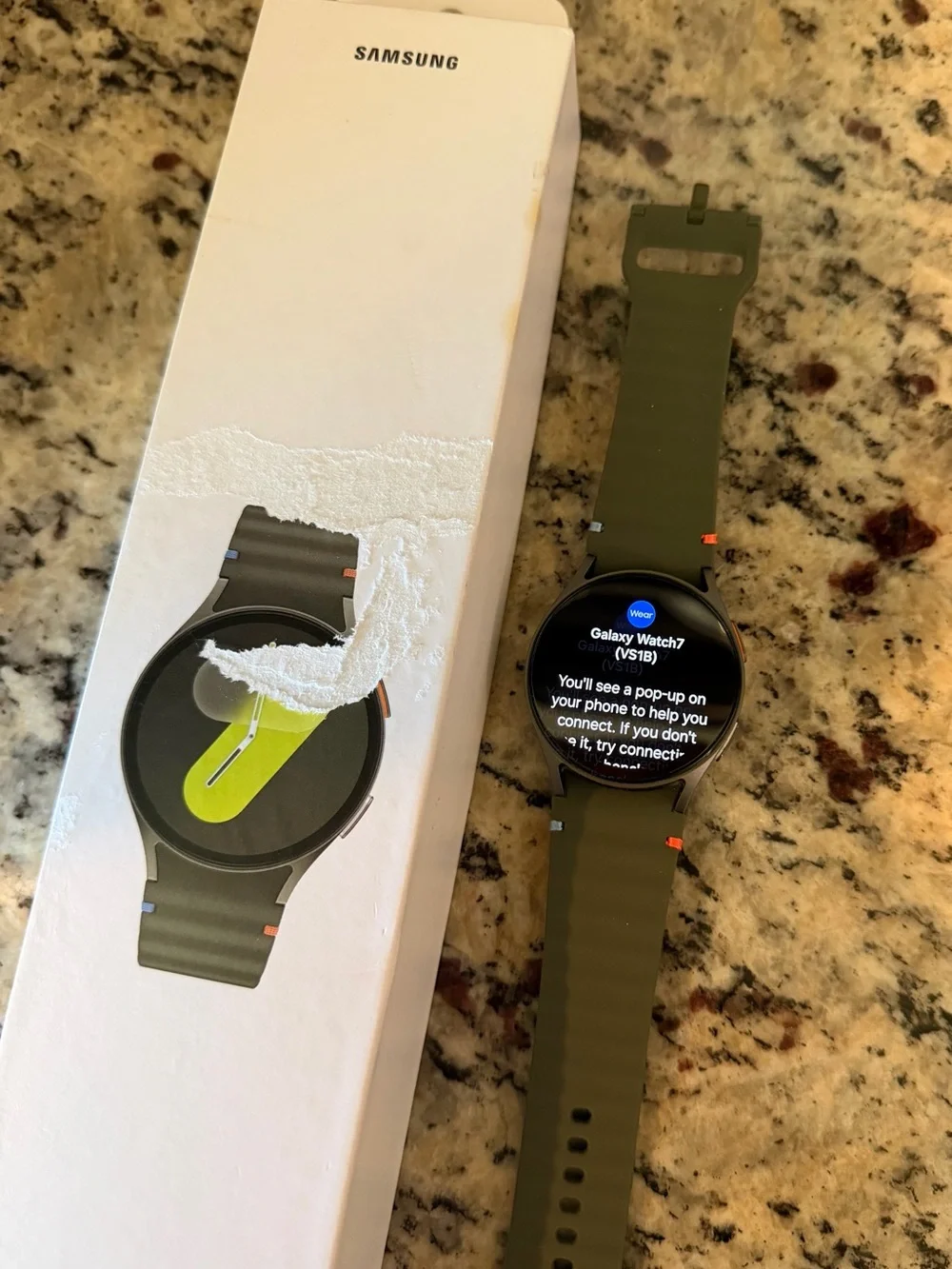 Unlocked Samsung galaxy watch 7 cellular and GPS 40mm